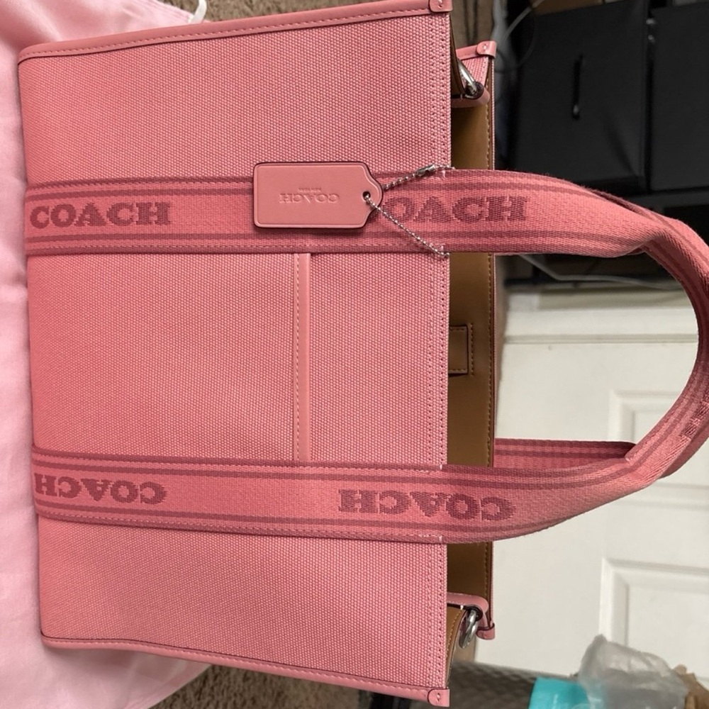 Coach Pink Tote Bag